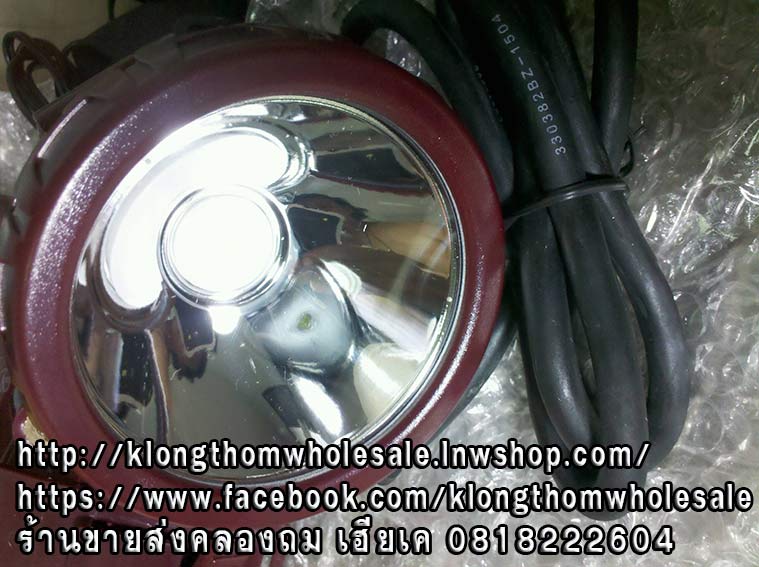 ไฟฉายแบบถือกันน้ำ+คาดหัว Hight-power, Waterproof LED 1ดวง 2 W. YG5566