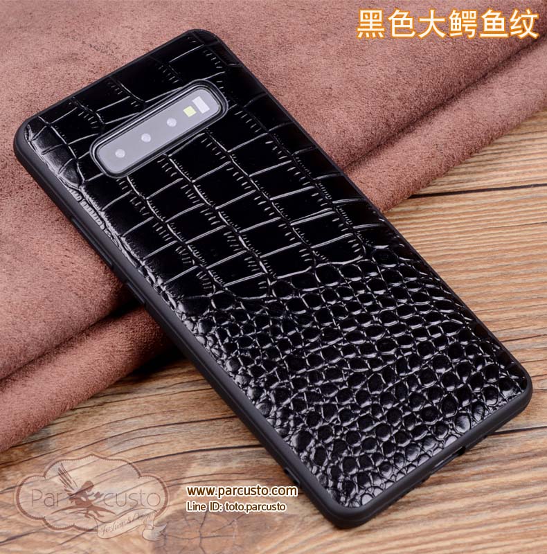 เคสฝาหลังหนังแท้ Samsung Galaxy S10e, S10 และ S10 Plus (กรุณาระบุรุ่น) จาก Wobiloo [Pre-order]