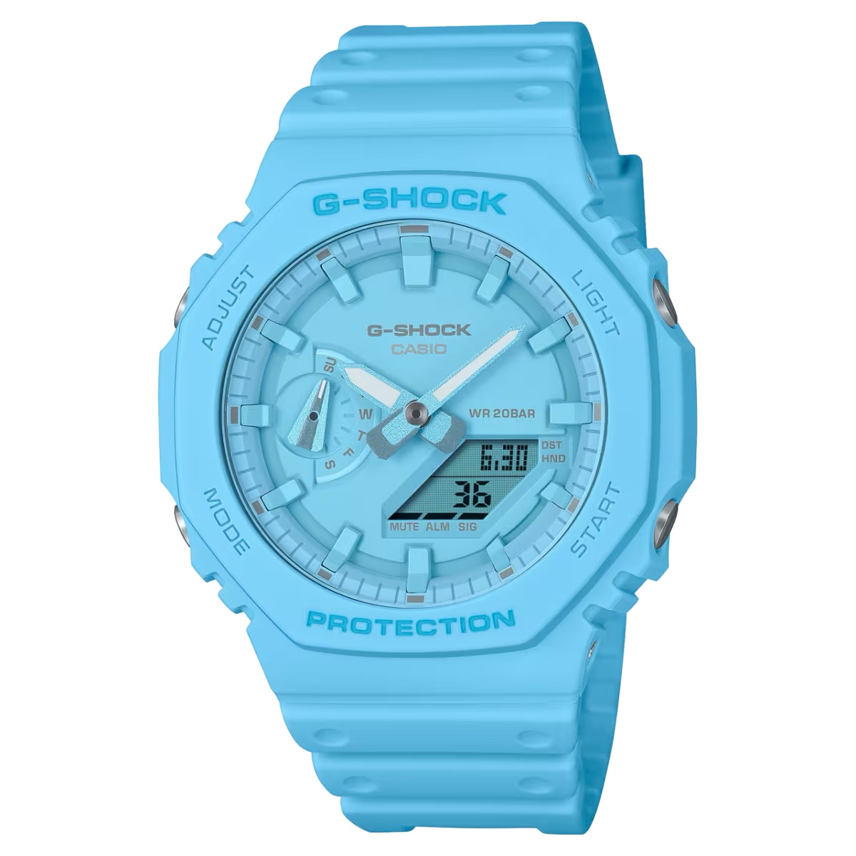 นาฬิกา Casio G-Shock ANALOG-DIGITAL รุ่น GA-2100-2A2 ของแท้ รับประกัน1ปี