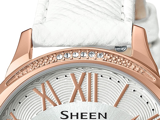 นาฬิกา คาสิโอ Casio SHEEN MULTI-HAND SHE-3058 series รุ่น SHE-3058LTD-7A ของแท้ รับประกัน1ปี