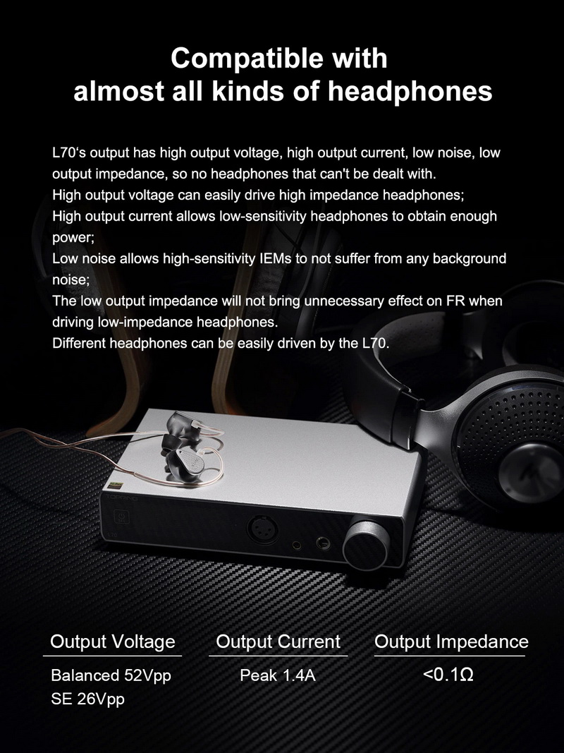 ขาย Topping L70 Full Balanced NFCA Headphone Amplifier ประกันศูนย์ไทย