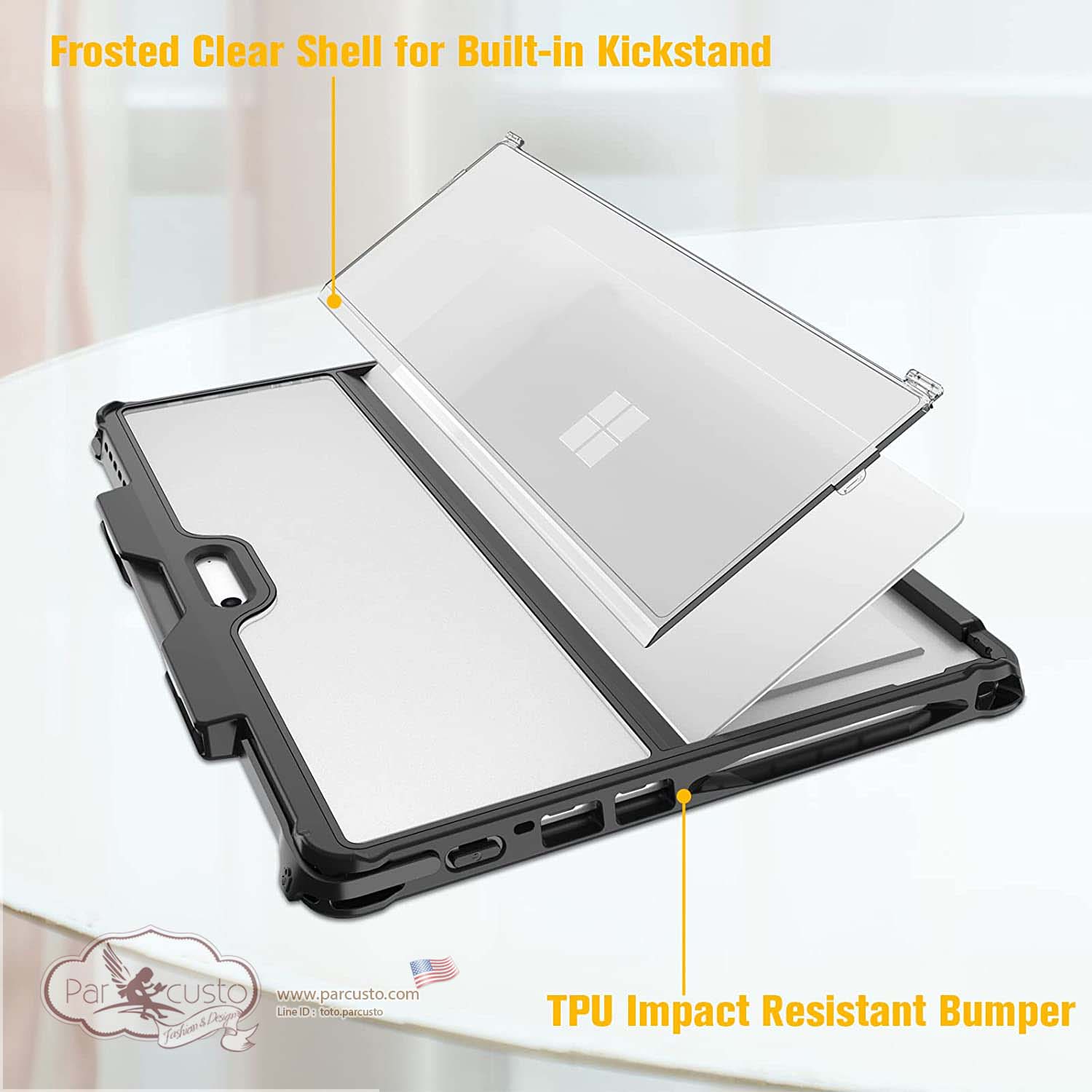 เคสกันกระแทก Microsoft Surface Pro 8 (2021) 13 Inch จาก Fintie [Pre-order USA]