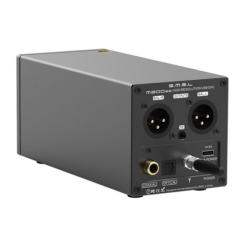 ขาย SMSL M300 SE DAC/AMP ตั้งโต๊ะ ชิป CS43131*2 รองรับ MQA, Bluetooth5.0 ประกันศูนย์ไทย