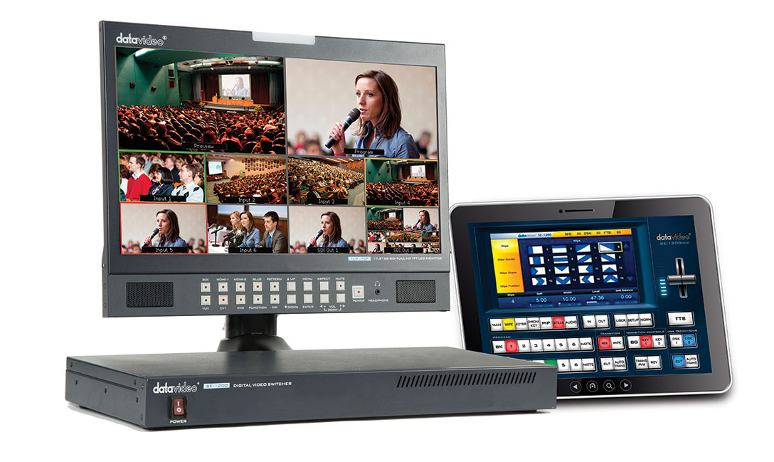 Datavideo SE-1200MU 6 Input Rackmount HD Switcher