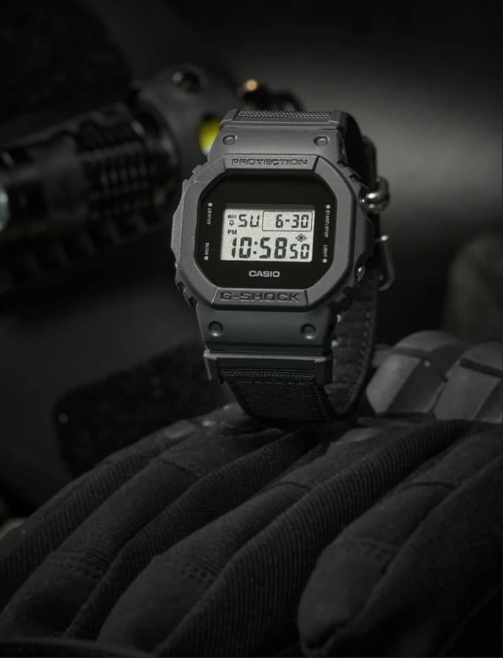 นาฬิกา Casio G-Shock Special color Black CORDURA Eco Fabric series รุ่น DW-5600BCE-1 ของแท้ รับประกัน1ปี