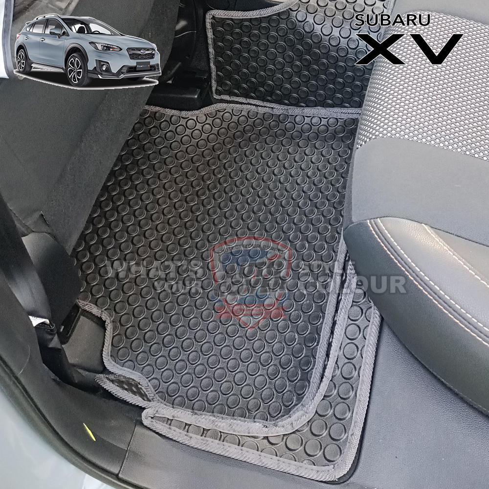 พรมปูพื้นรถยนต์ พรมกระดุม รถ SUBARU XV ปี 2019-2023 ชุดภายในห้องโดยสาร จำนวน 15 ชิ้น