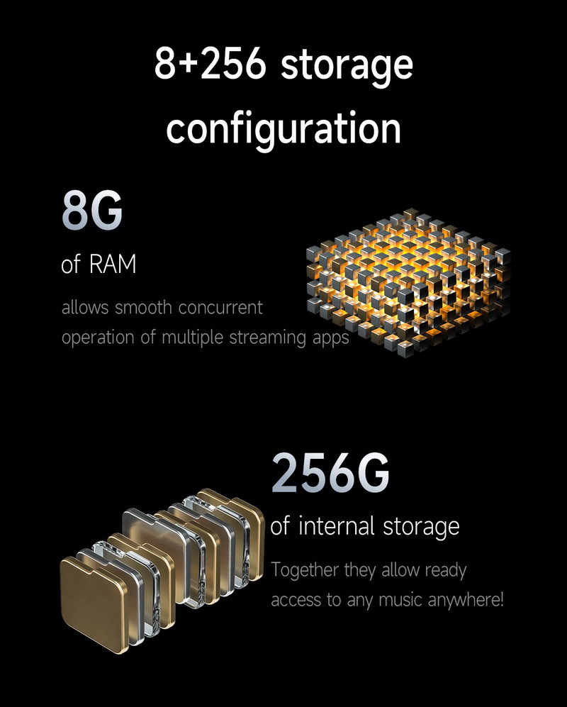 [สั่งจองล่วงหน้า] Hiby RS8 DAP เครื่องเล่นพกพาระดับเรือธงแห่งยุค รุ่นล่าสุด ประกันศูนย์ไทย