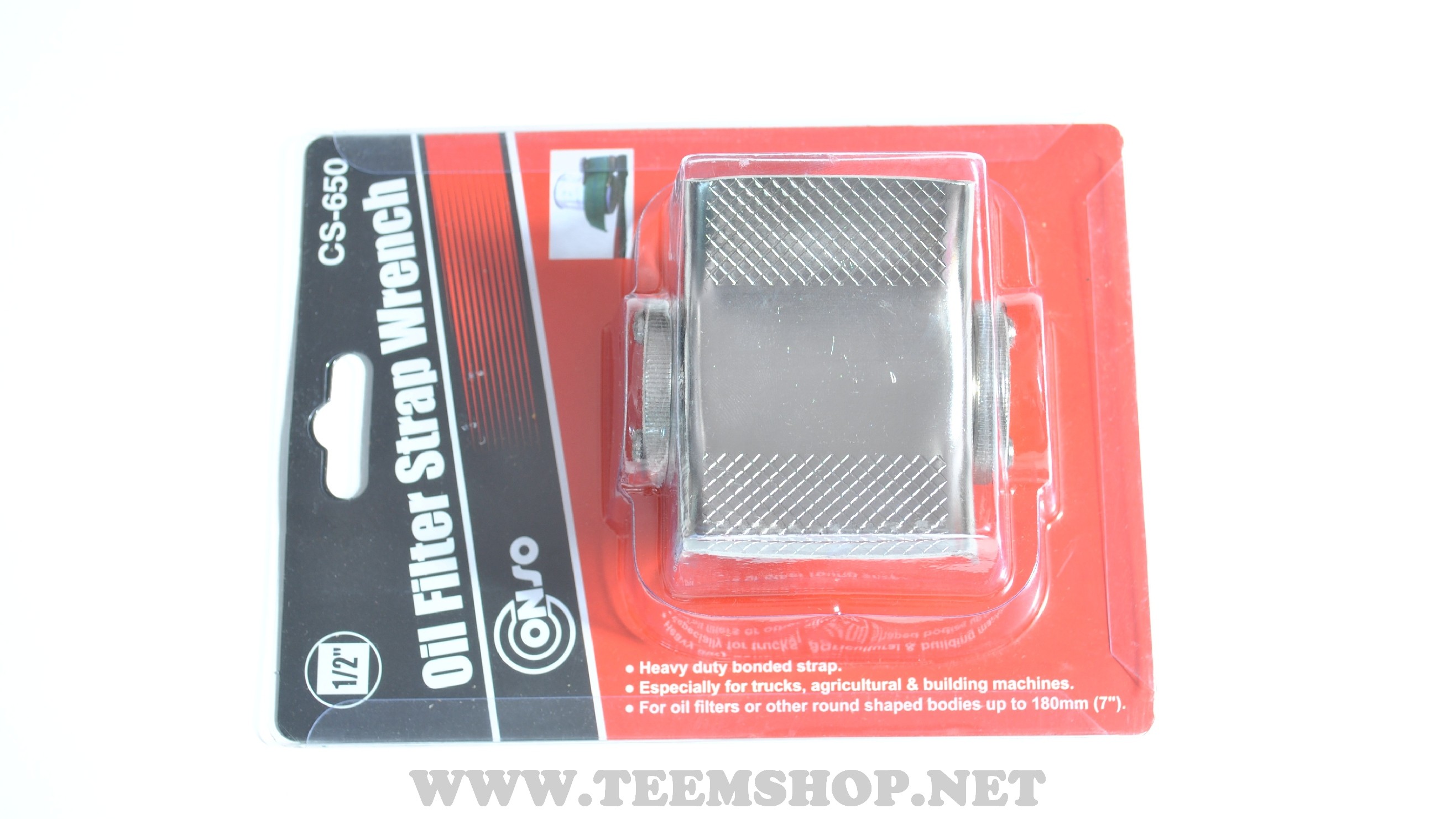CONSO ประแจบล็อกถอดไส้หม้อกรอง แบบสายพานใหญ่ CS-650 Made in Taiwan