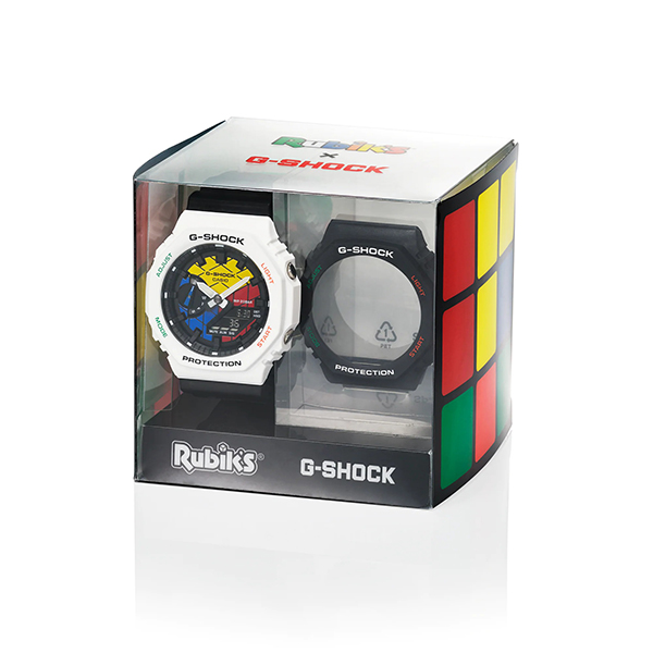 นาฬิกา Casio G-Shock Special Color Rubik's Cube series รุ่น GAE-2100RC-1A ของแท้ รับประกัน1ปี