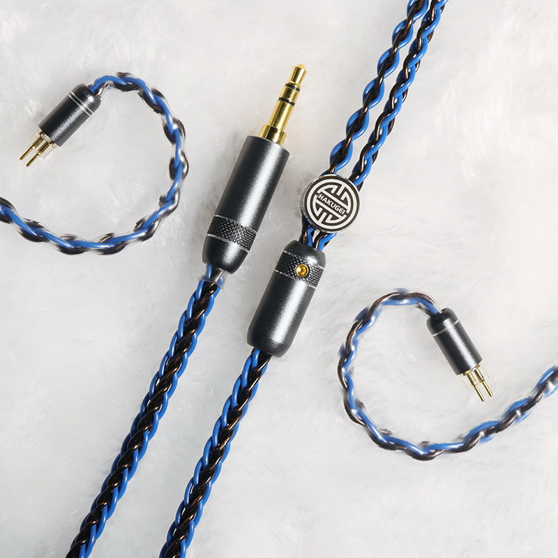 Hakugei Aledo สายอัพเกรดหูฟัง Litz 5N OCC หุ้มฉนวนถัก 8 ประกันศูนย์ไทย [Drizzy Exclusive]