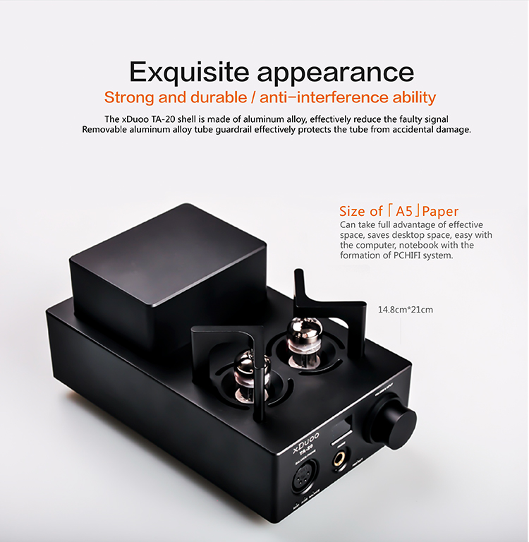 ขาย xDuoo TA-20 แอมป์หูฟังกำลังขับสูงรองรับ Balanced ขับหูฟัง 600 ohm ได้สบาย