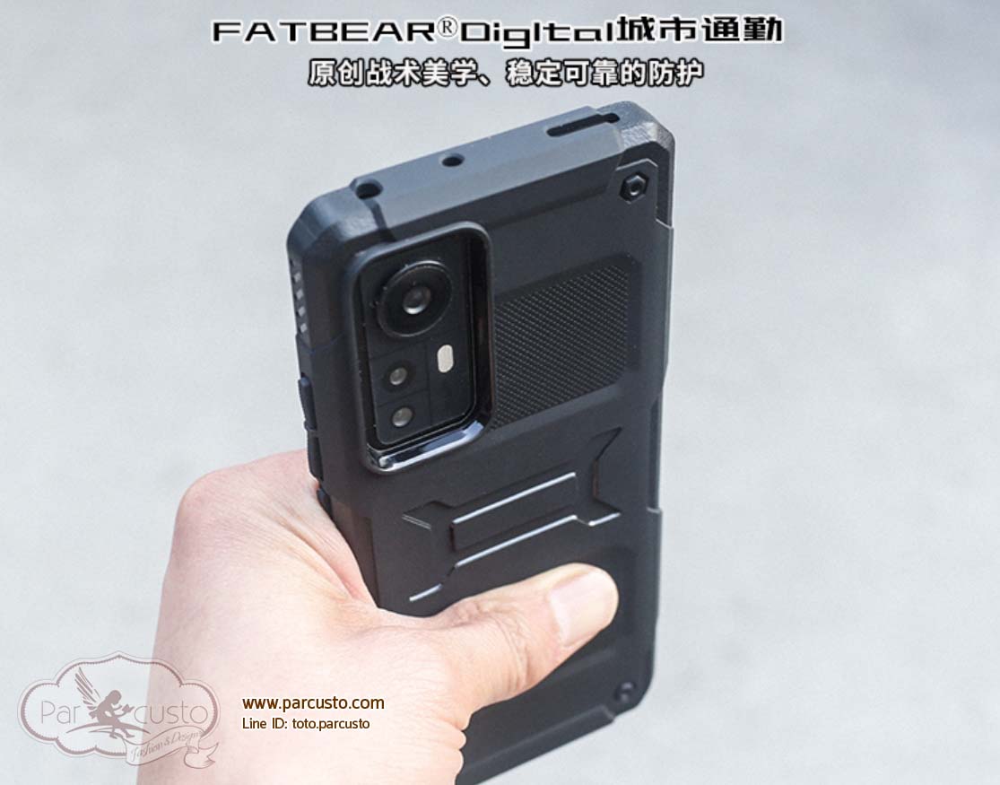 เคสกันกระแทกXiaomi 12/12S และ 12 Pro/12S PRO (ต้องระบุรุ่น) จาก Fat Bear [Pre-order]