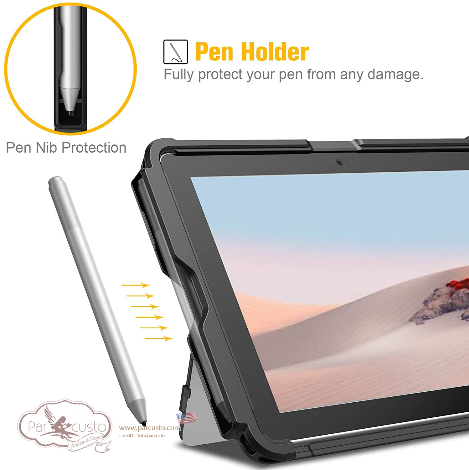 เคสกันกระแทก Microsoft Surface Go 1/2 จาก Fintie [Pre-order USA]