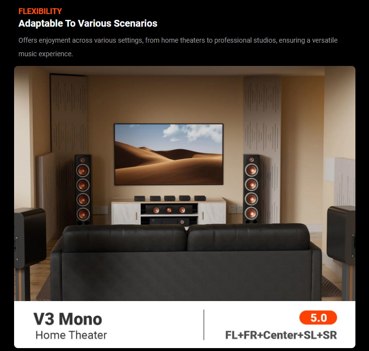 Fosi Audio V3 Mono Amplifier ตั้งโต๊ะ Class D ชิป TI TPA3255 ทรงพลัง เปลี่ยน OpAmp ได้ ประกันศูนย์ไทย