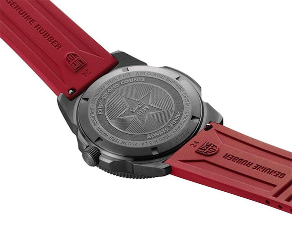 นาฬิกา Luminox PACIFIC DIVER CHRONOGRAPH 3120 SERIES รุ่น XS.3121.BO.RF สีแดง