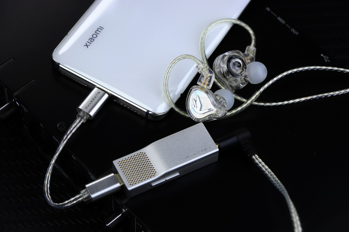 SuperTFZ Deco.5 DAC/AMP พกพาชิป CS43198 x2 ตัวเล็กกำลังขับสูง ไม่ต้องชาร์จ ไม่ต้องใช้ไดรเวอร์ ประกันศูนย์ไทย