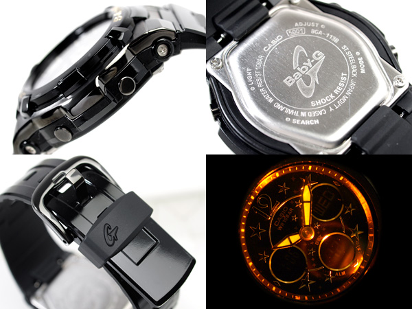 นาฬิกา คาสิโอ Casio Baby-G Standard ANALOG-DIGITAL รุ่น BGA-113B-1BDR