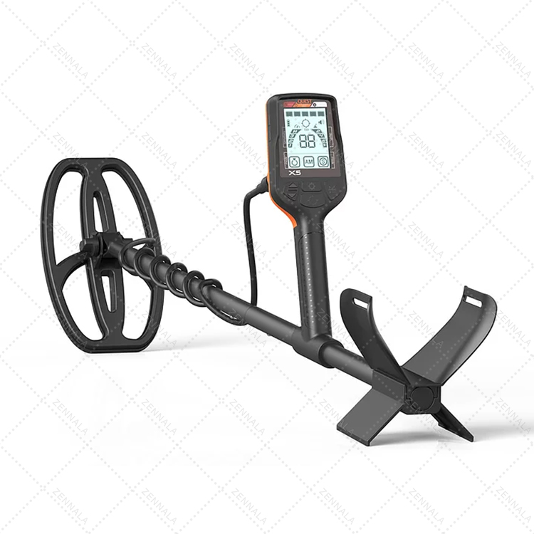 Quest X5 เครื่องตรวจจับโลหะ เครื่องหาทอง จานลงน้ำได้ มีกราวน์บาลานซ์ ของแท้จากอเมริกา Metal Detector