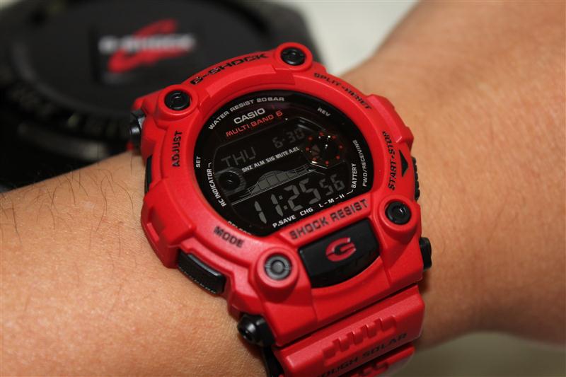 นาฬิกา คาสิโอ Casio G-Shock Limited Rare item หายาก รุ่น GW-7900RD-4ER Burning Red (ไม่มีขายในไทย) [EUROPE] หายากมาก