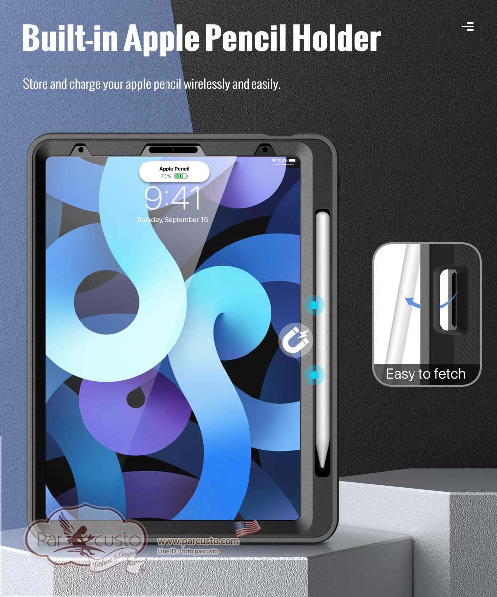 เคสกันกระแทก iPad Air 4th 10.9 Inch 2020 [Heavy Duty] จาก MoKo [Pre-order USA]