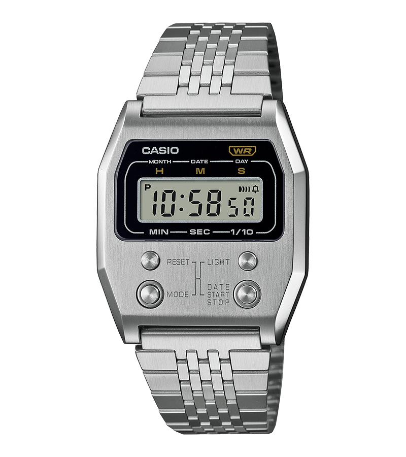 นาฬิกา Casio DIGITAL Vintage A-1100 series รุ่น A1100D-1 ของแท้ รับประกัน1ปี