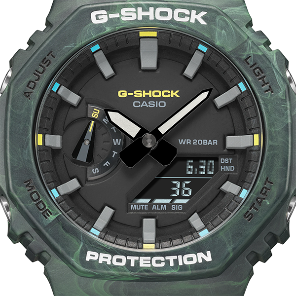 นาฬิกา Casio G-Shock Special Color MYSTIC FOREST series รุ่น GA-2100FR-3A ของแท้ รับประกัน1ปี