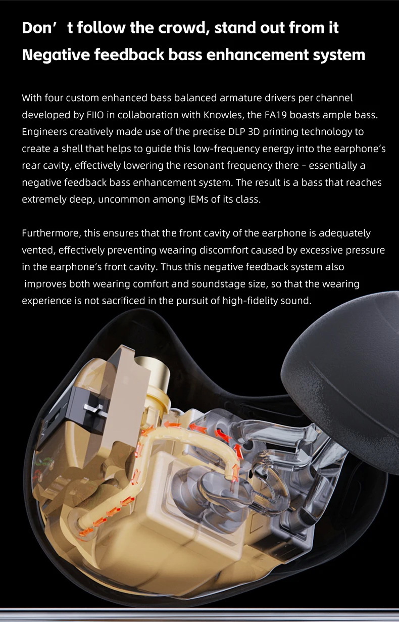FiiO FA19 หูฟัง 10 BA Driver สำหรับ Gamer จากการจัดอันดับของช่อง Fresh Review Wallhack Tie list