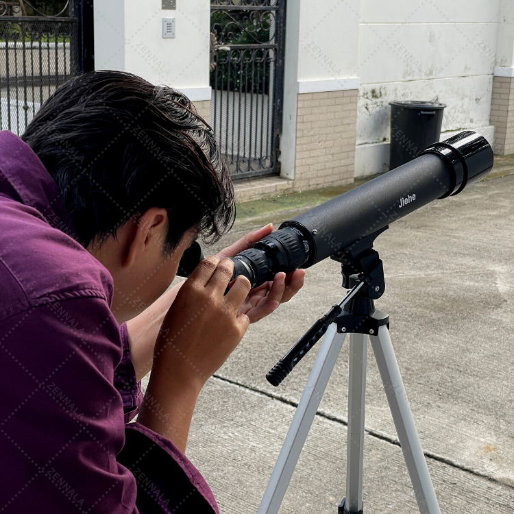 กล้องส่องทางไกล ดูนก ส่องสัตว์ Jiehe 20-60X60