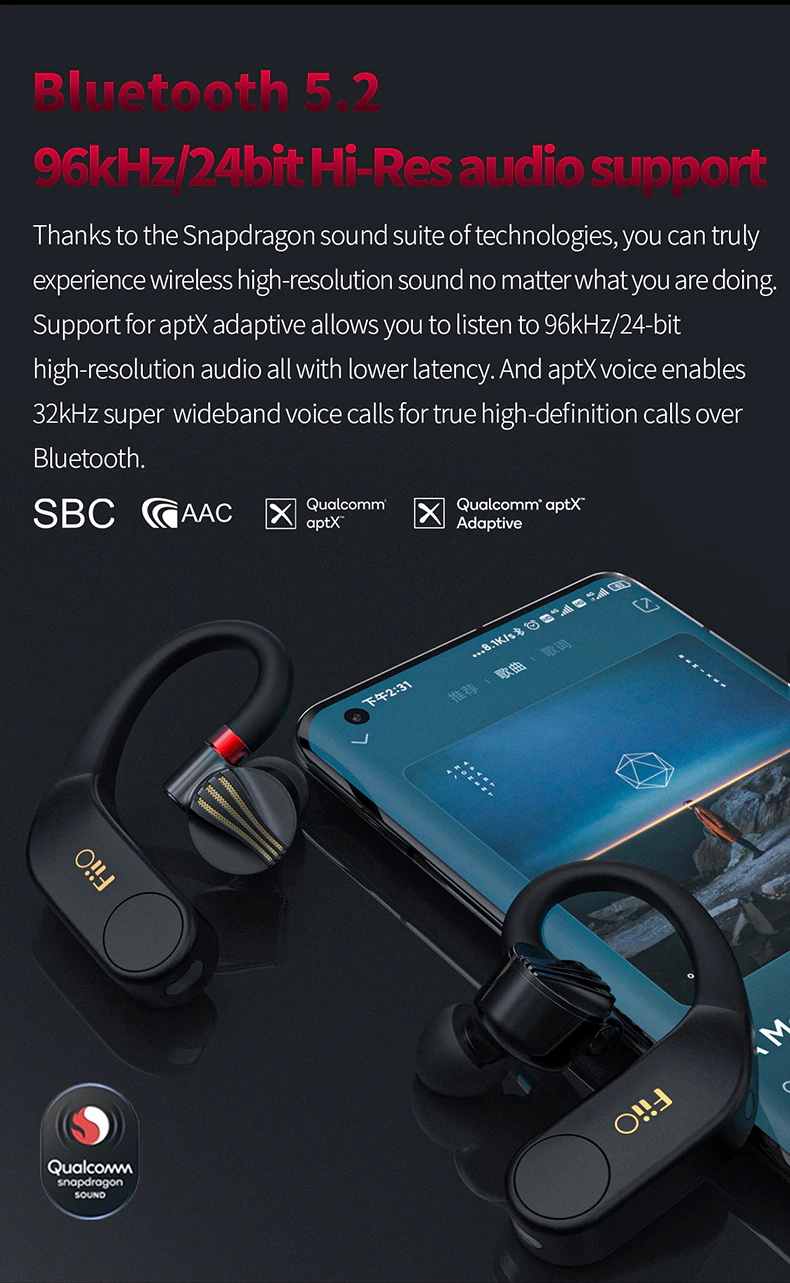 FiiO UTWS5 อะแดปเตอร์เปลี่ยนหูฟังให้รองรับ True Wireless