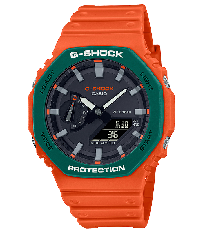 นาฬิกา Casio G-SHOCK Special Color Spirited Color series รุ่น GA-2110SC-4A ของแท้ รับประกัน1ปี