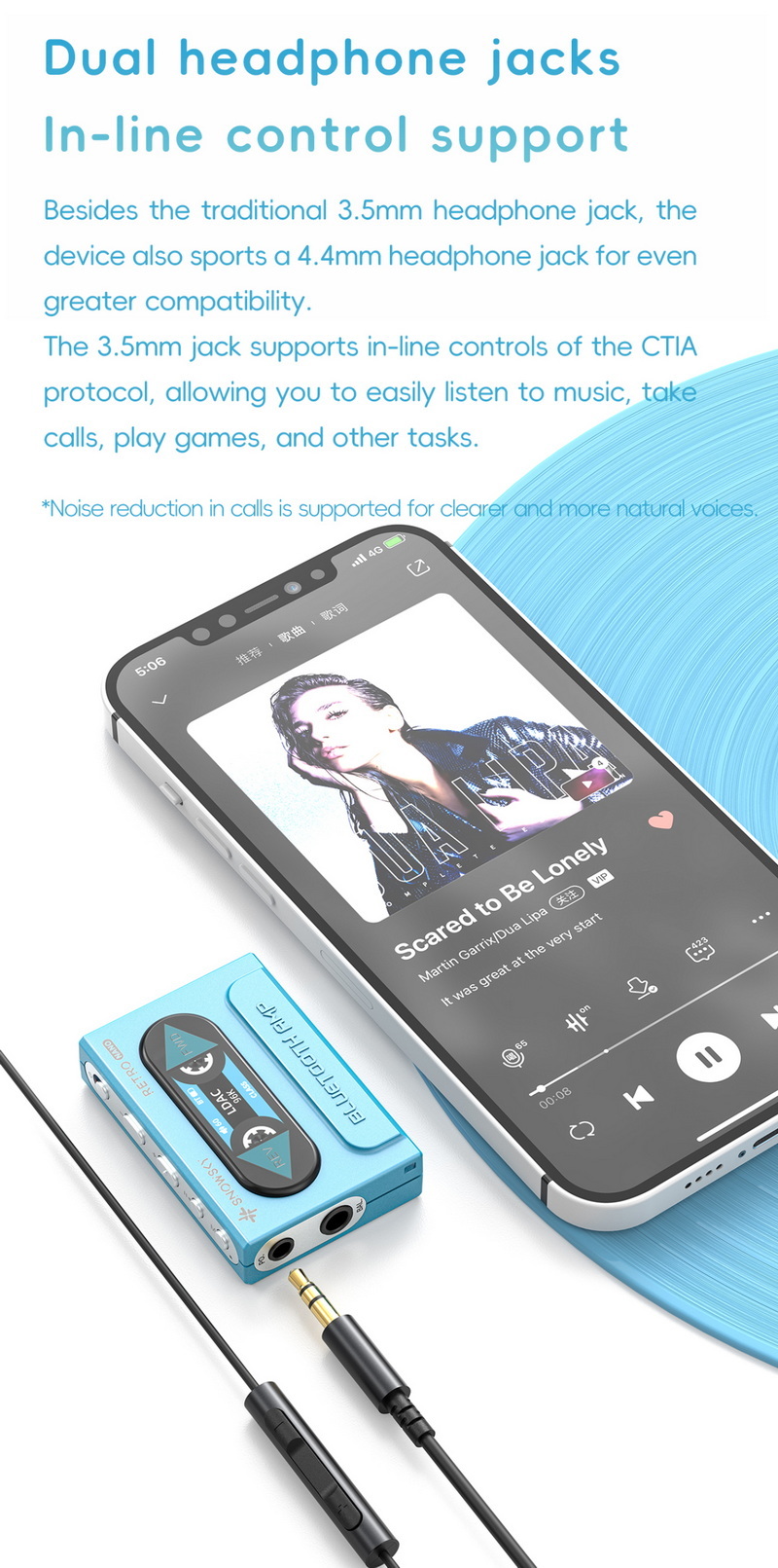 Snowsky RETRO NANO Bluetooth DAC/AMP พกพา จิ๋วแต่แจ๋ว ประกันศูนย์ไทย