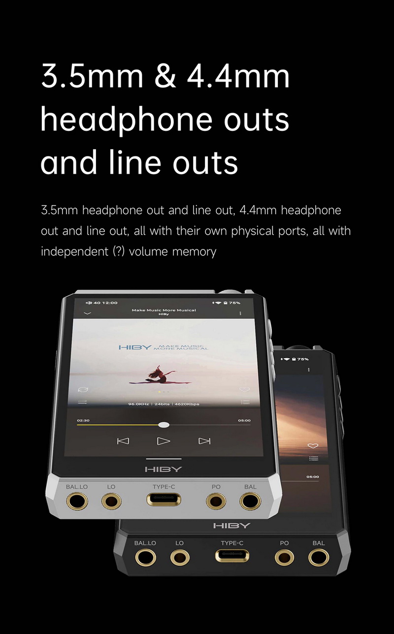 Hiby R6iii DAP พกพาระดับเรือธงปรับ Class แอมป์ได้ รองรับ MQA ประกันศูนย์ไทย