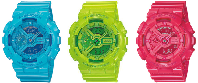 นาฬิกา คาสิโอ Casio G-Shock Limited Hyper Color รุ่น GA-110B-3 (เขียวล้วน)