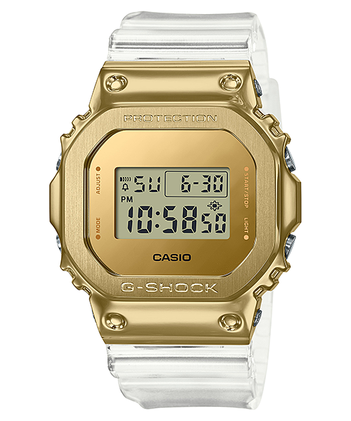 นาฬิกา Casio G-SHOCK Special Color SKELETON GOLD series รุ่น GM-5600SG-9 ของแท้ รับประกัน1ปี