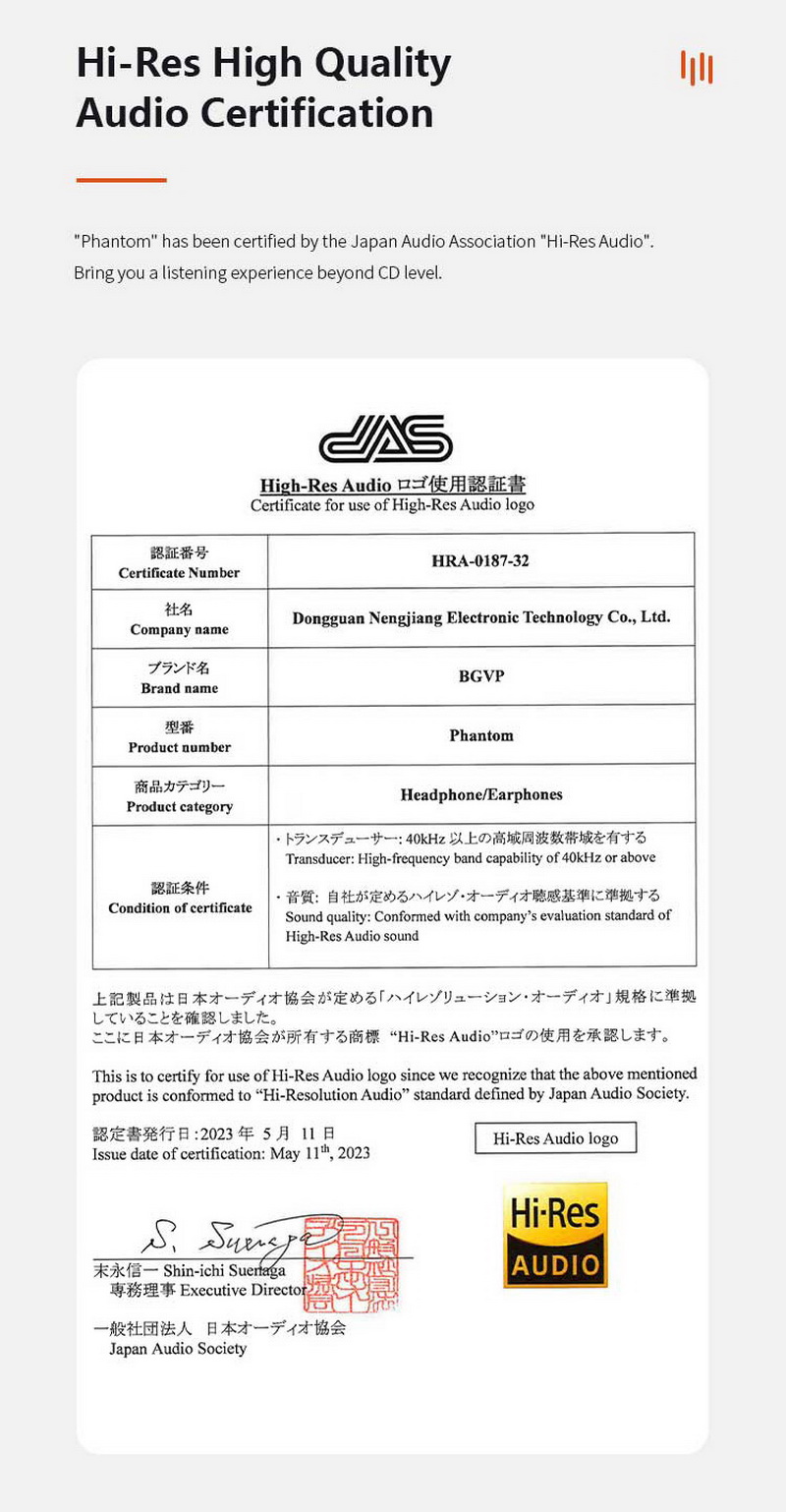 BGVP Phantom หูฟัง Hybrid 8 ไดรเวอร์ 2BA+2DD+2EST+2BCD ระดับเรือธง ประกันศูนย์ไทย
