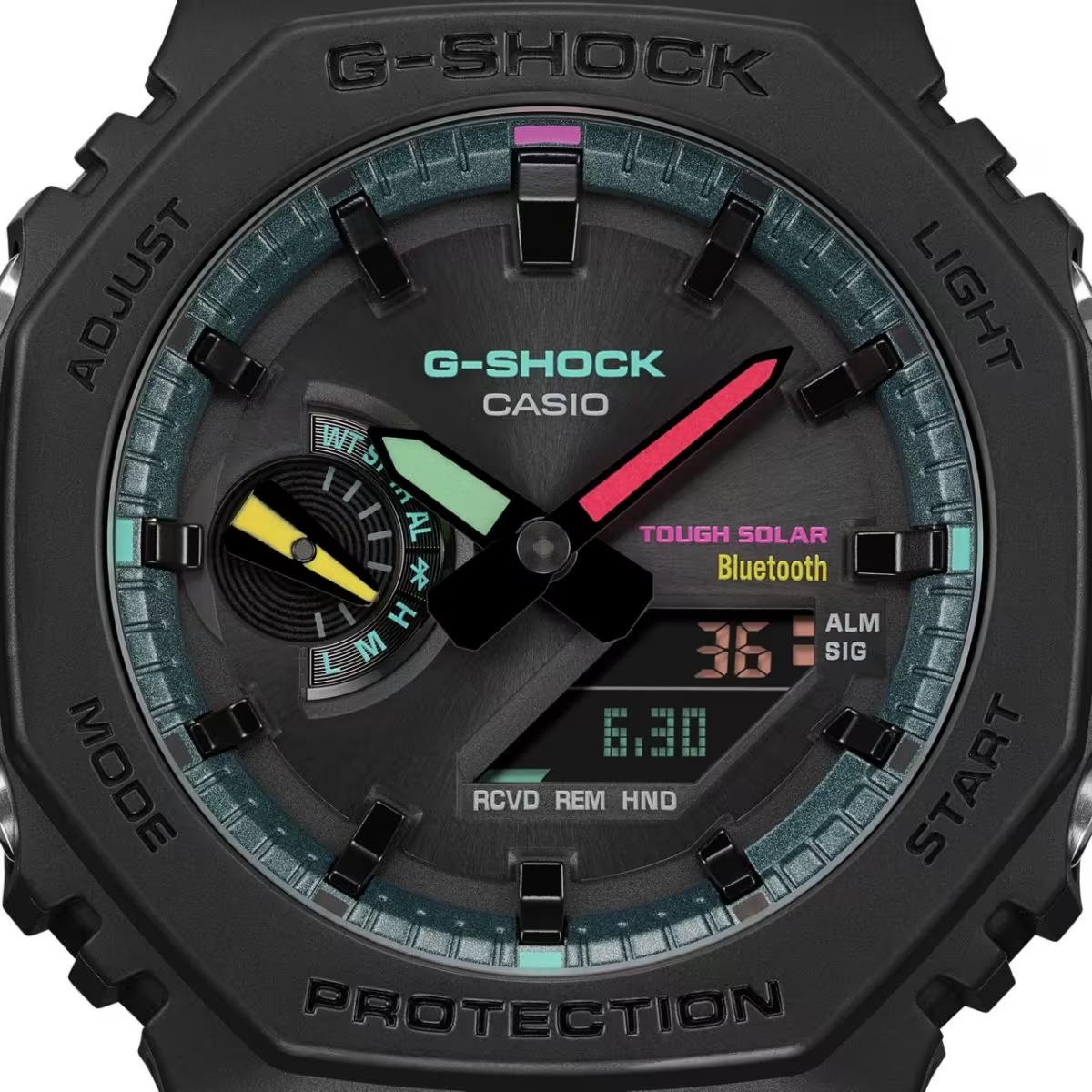 นาฬิกา Casio G-Shock Special Color Multi-Fluorescent series รุ่น GA-B2100MF-1A ของแท้ รับประกัน1ปี