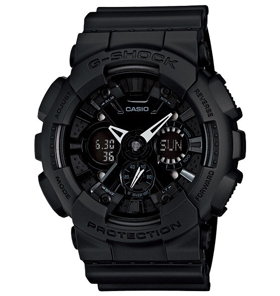 นาฬิกา คาสิโอ Casio G-Shock Limited Rare item Black out Basic series รุ่น GA-120BB-1AER (EUROPE) หายากมาก