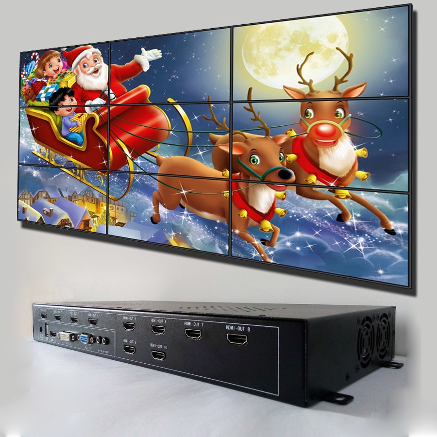 3x3 VIDEO WALL CONTROLLER SYSTEM
