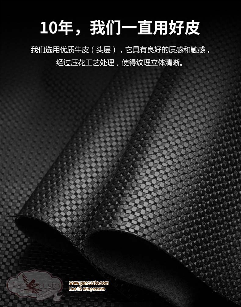 เคสหนังแท้ Apple iPhone X มี Texture จาก QIALINO [Pre-order]