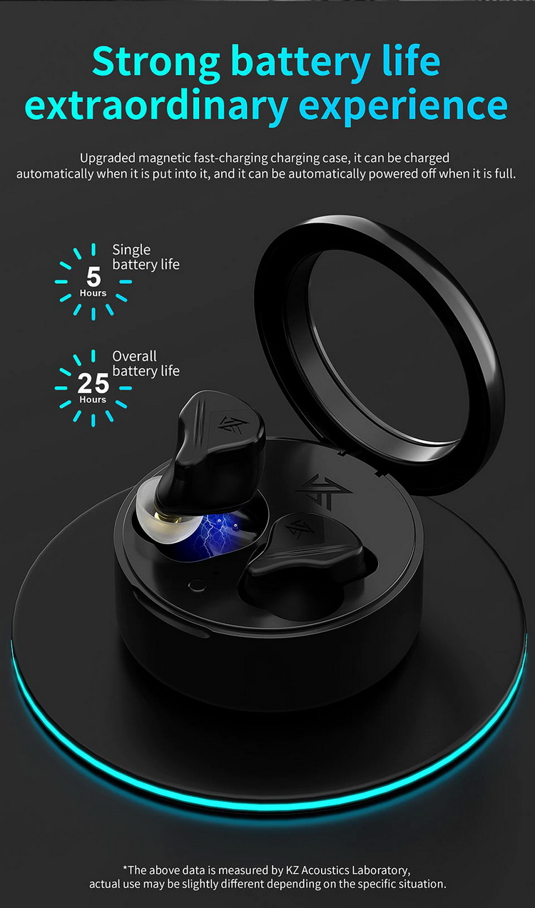 ขาย KZ VXS หูฟัง TWS หูฟังไร้สายรองรับ Bluetooth5.2 ประกันศูนย์ไทย