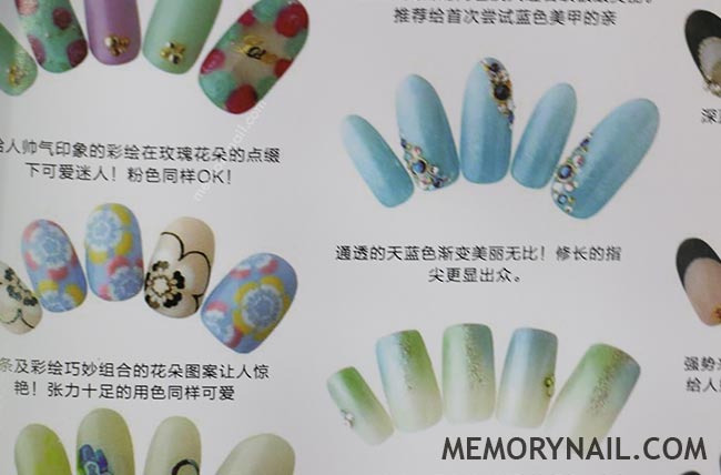ลายเล็บ,ลายเพ้นท์เลบ็บ