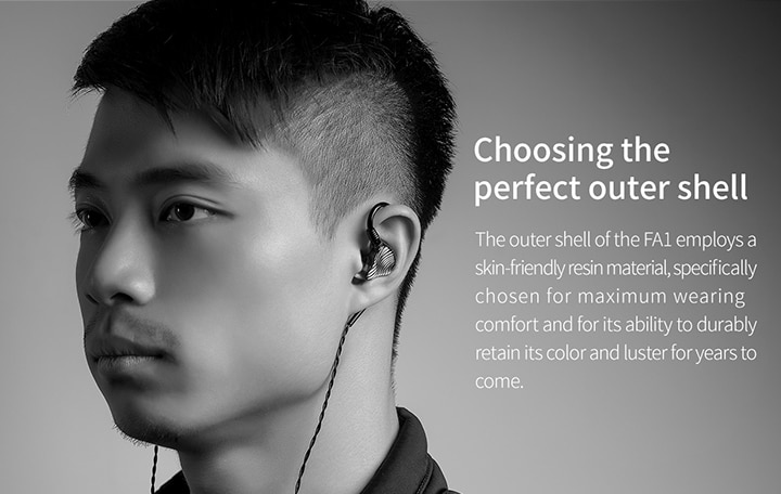 ขาย FiiO FA1 หูฟัง Pure Balanced 1 ไดร์เวอร์ ถอดสายได้