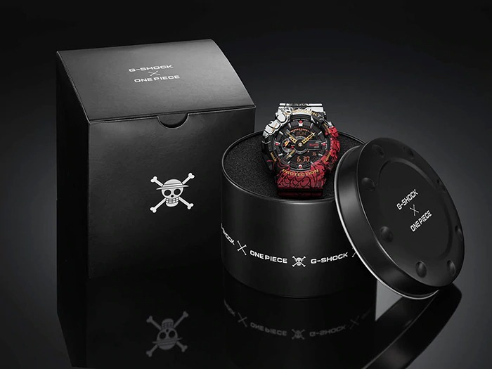 นาฬิกา Casio G-SHOCK x ONE PIECE Collaboration Limited รุ่น GA-110JOP-1A4 ของแท้ รับประกัน1ปี