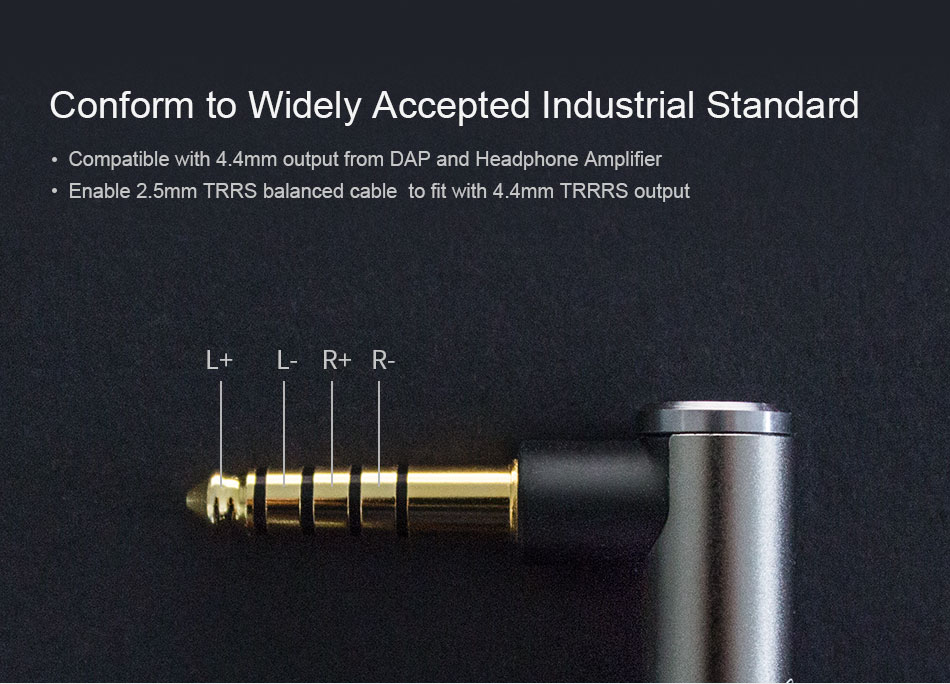 ขาย Cayin PH4X หัวแปลง 4.4 บาล้านซ์เป็น 2.5 บาล้านซ์ ชุบทอง24K