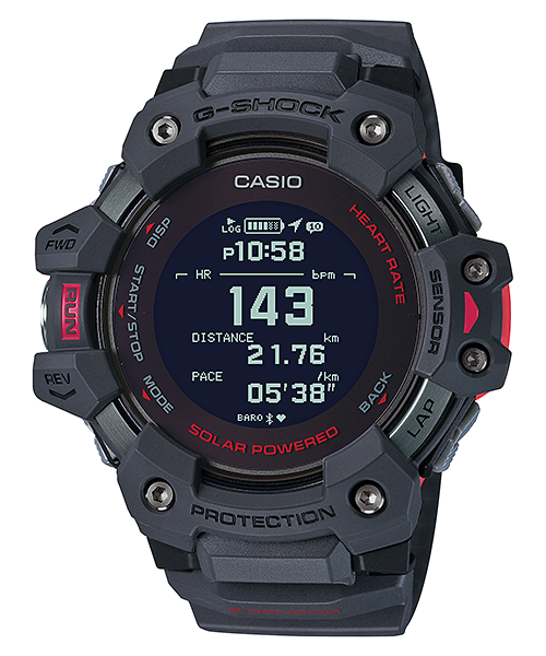 นาฬิกา Casio G-Shock G-SQUAD Heart rate monitor & GPS GBD-H1000 series รุ่น GBD-H1000-8 ของแท้ รับประกัน1ปี