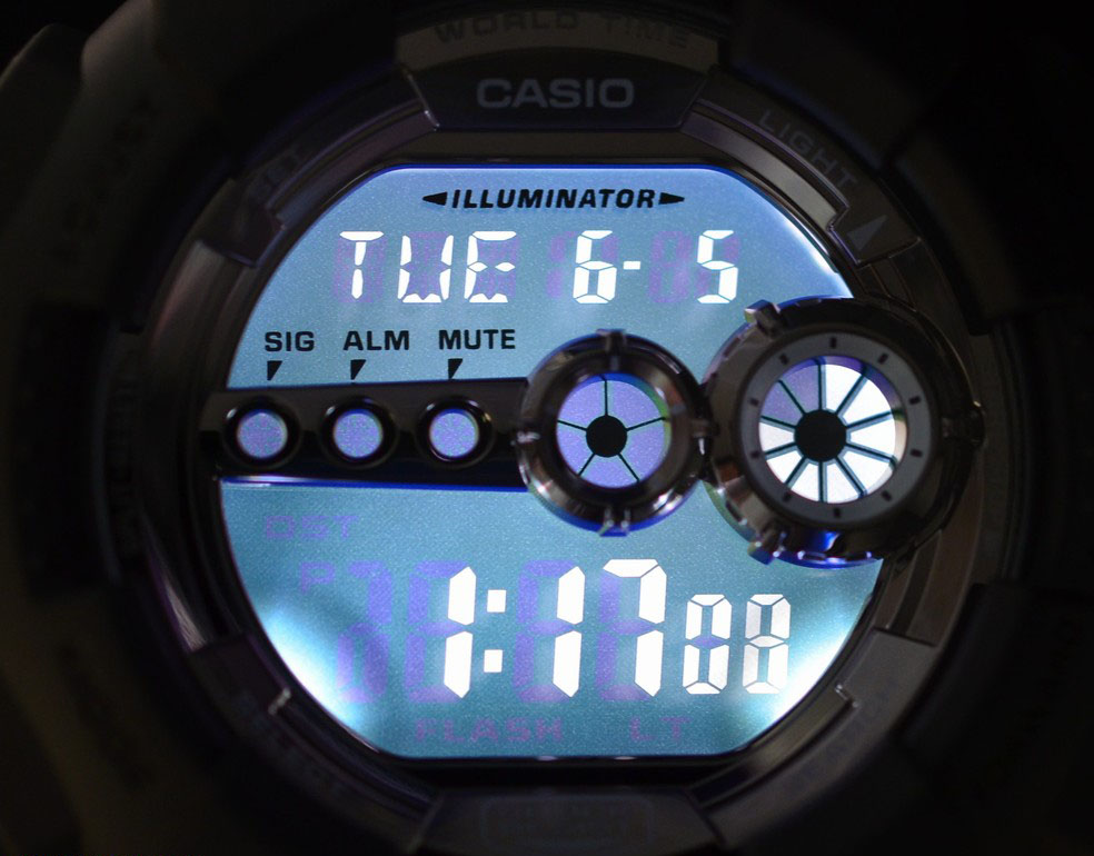 นาฬิกา คาสิโอ Casio G-Shock BW Series Standard digital Limited model รุ่น GD-100BW-1 ของแท้ รับประกัน1ปี