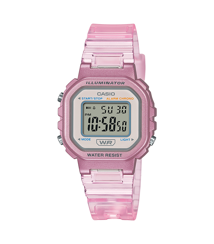 นาฬิกา Casio LADY'S STANDARD DIGITAL LA-20 series รุ่น LA-20WHS-4A ของแท้ รับประกัน1ปี