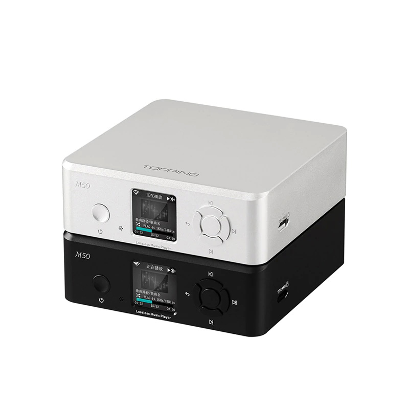 Topping M50 เครื่องเล่นเพลงเครือข่ายแบบตั้งโต๊ะ รองรับ DLNA, Airplay ประกันศูนย์ไทย