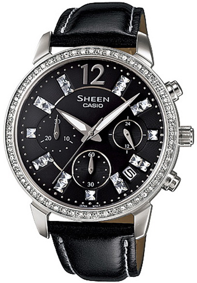 นาฬิกา คาสิโอ Casio SHEEN CHRONOGRAPH รุ่น SHE-5025BL-1A