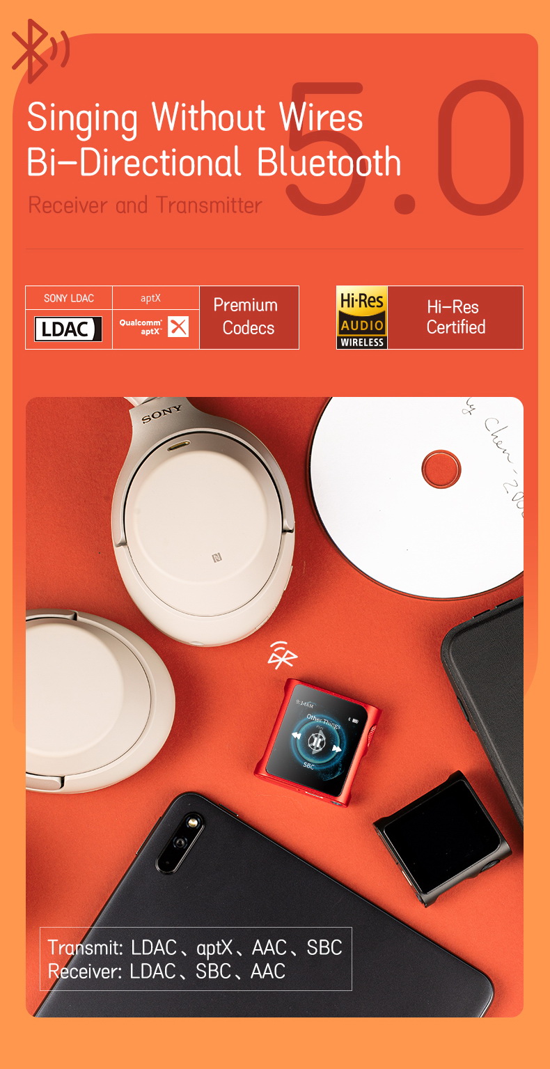 Shanling M0 PRO เครื่องเล่นเพลงพกพาจิ๋ว รองรับ Dual Hi-Res ประกันศูนย์ไทย